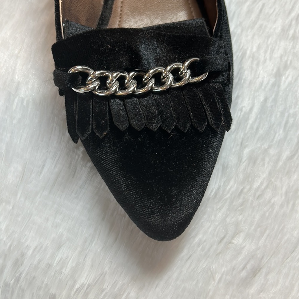 Rialto black velvet heels - Picture 2 of 8
